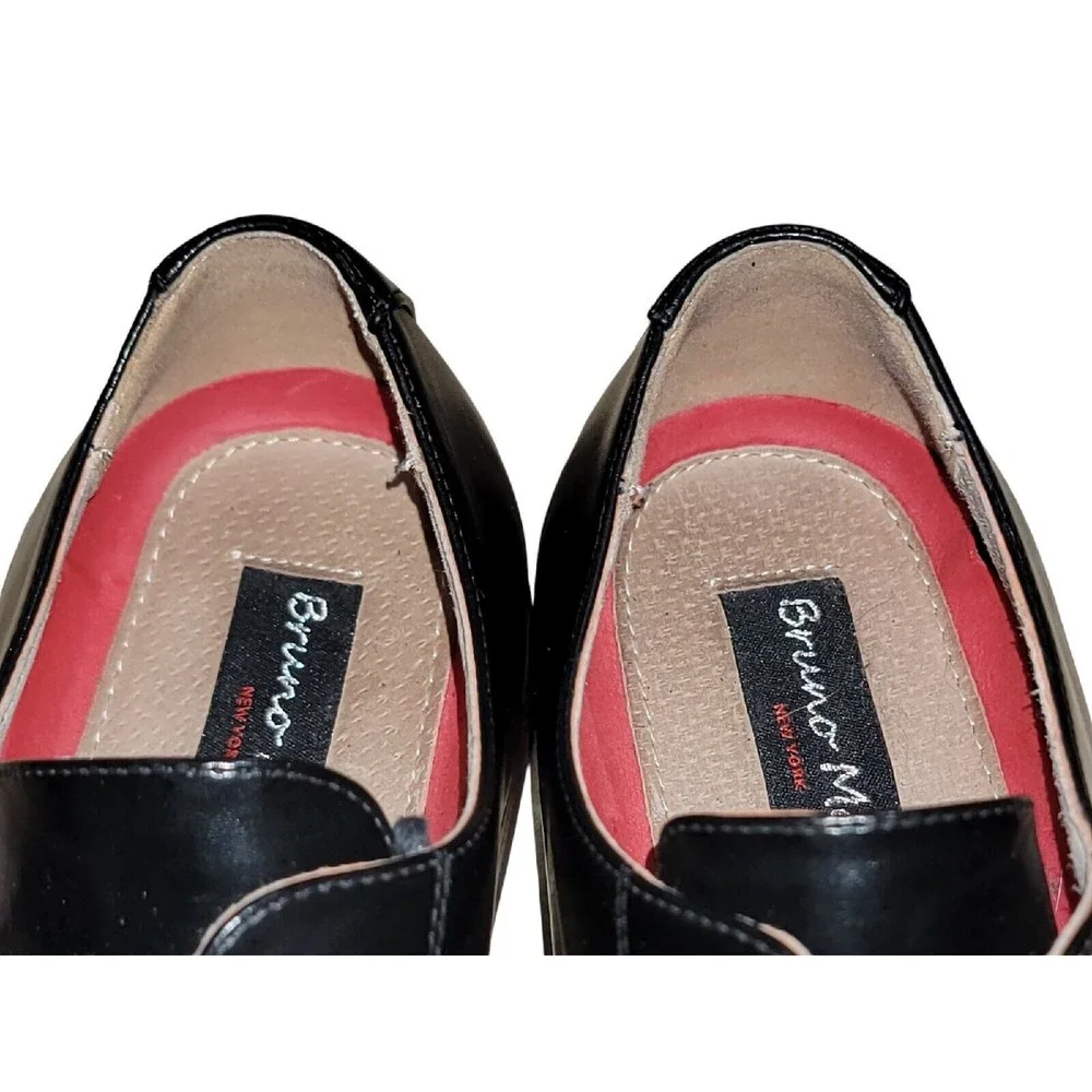 Bruno Marc Men's‎ Prince 6 Black Cap Toe Oxfords Dress Shoes Size 9 M